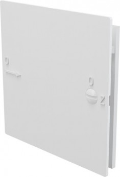 Дверца AVD001 для ванной под плитку 150 х 150, белая